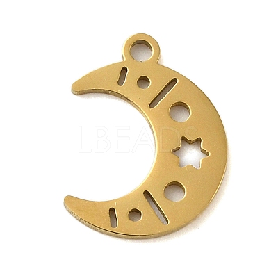 304 Stainless Steel Pendants STAS-S123-03G-04-1