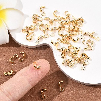 SHEGRACE Brass Bead Tips XGR0144G-137G-1