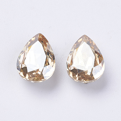 Imitation Austrian Crystal Glass Rhinestone RGLA-K011-13x18-001GS-1