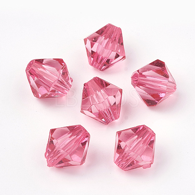 Transparent Acrylic Beads TACR-S146-4mm-03-1
