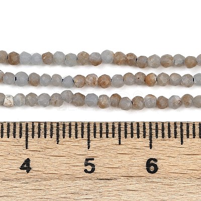Natural Angelite Beads Strands G-RM2025-B36-2mm-1