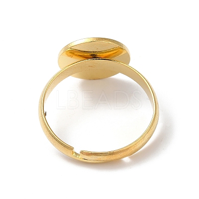 304 Stainless Steel Pad Ring Settings STAS-K278-11C-G-1