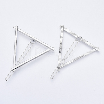 Alloy Hollow Geometric Hair Pin PHAR-N005-015P-1