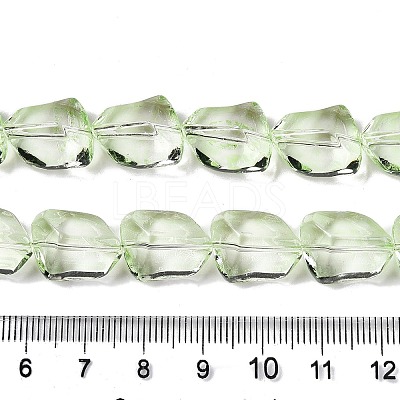 Electroplate Glass Beads Strands EGLA-N012-05C-1