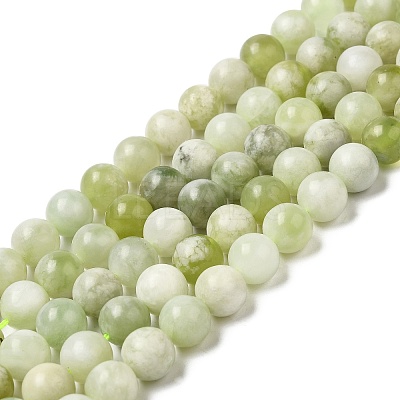 Natural New Jade Beads Strands G-K340-A01-03-1