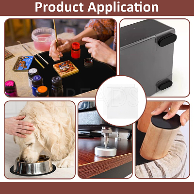 Self-adhesive Silicone Pads LS-AJEW-WH0643-121B-01-1