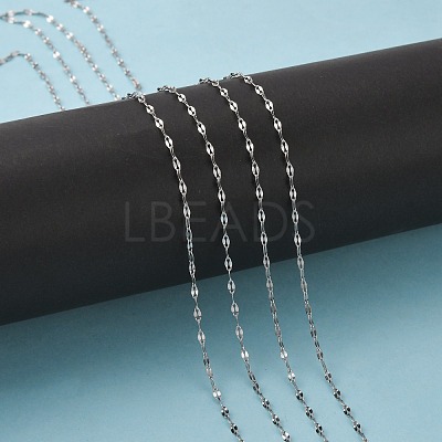 Tarnish Resistant 304 Stainless Steel Cable Chains CHS-K001-80-1
