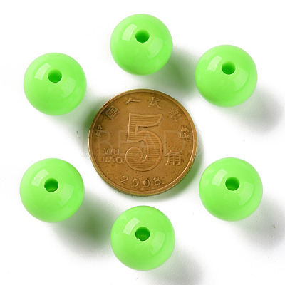 Opaque Acrylic Beads MACR-S370-C12mm-23-1