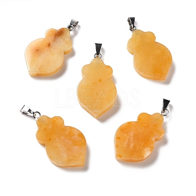 Natural Topaz Jade Pendants G-F714-01D-1