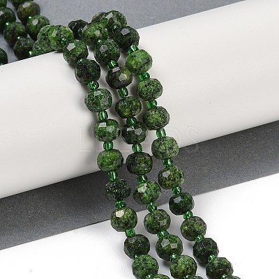 Natural Sesame Jasper Dyed Beads Strands G-H057-A21-07-1