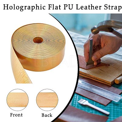 4.6~5M Laser Flat Imitation Leather Cord LC-GF0001-06E-02-1