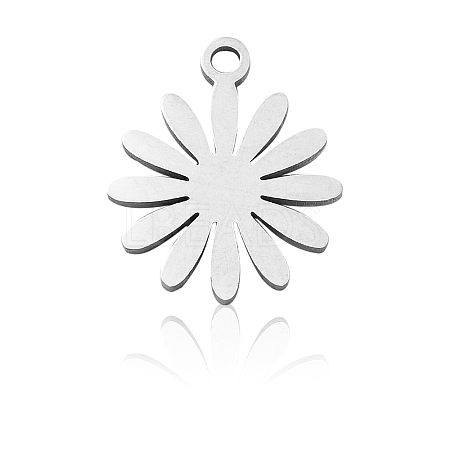 201 Stainless Steel Charms STAS-CJ0002-07-1