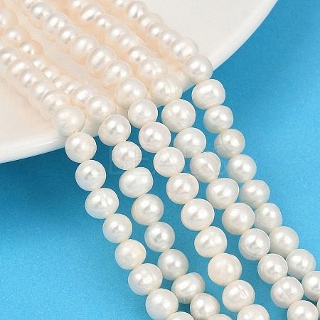 Natural Cultured Freshwater Pearl Beads Strands PEAR-I007-07Y-02A-1