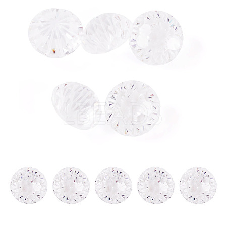 Cubic Zirconia Caqbochons ZIRC-TA0001-31-1