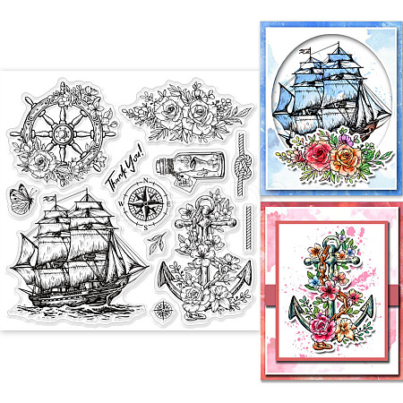 PVC Plastic Stamps DIY-WH0372-0070-1