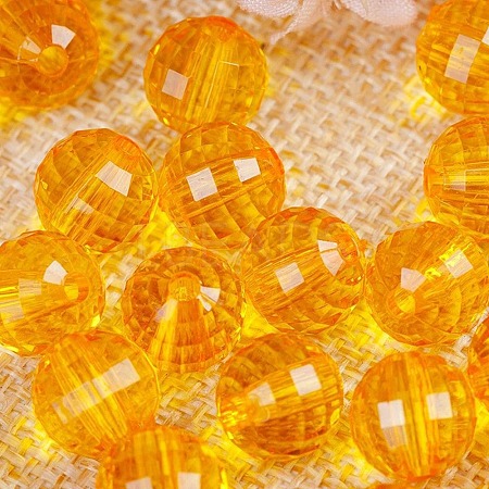 Transparent Acrylic Beads TACR-NH0001-H-04-1