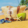 4Pcs 4 Styles Mini Oval Transparent PVC Zipper Coin Purse Wallets Bags with Clasps and Balls AJEW-GO0001-94-7