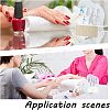 Acrylic Nail Art Displays ODIS-WH0007-56-4