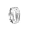 Grooved 201 Stainless Steel Finger Rings for Men WG2ADDA-06-2