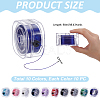 10Pcs 10 Colors Flat Elastic Crystal String Sets EW-UN0001-01-3