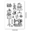 Custom PVC Plastic Clear Stamps DIY-WH0448-0601-6