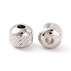 201 Stainless Steel Beads STAS-A057-04C-P-3