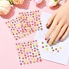60Pcs Fruits Theme Paper Nail Art Stickers AJEW-CJC0018-05A-6