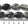 Natural Netstone Beads Strands G-P528-M13-01-5