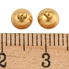 304 Stainless Steel Bead Cap Pendant Bails STAS-G224-24G-07-3