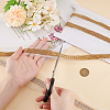 2 Yards 9-Row Glass Seed Beaded Lace Trim OCOR-FG0002-60A-3