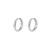 304 Stainless Steel Huggie Hoop Earrings QV2098-2-2