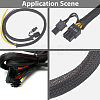 30M Flexible PET Cable Wrap Cord Protector OCOR-CL0001-04C-5