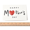 4Pcs Kraft Paper Greeting Cards AJEW-FS0001-30B-5
