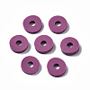 Handmade Polymer Clay Beads X-CLAY-Q251-6.0mm-B05-2
