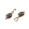 Natural Smoky Quartz Faceted Pendans KK-L218-004G-05-2