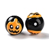 Halloween Themed Handmade Lampwork Beads Strands LAMP-L078-001B-3