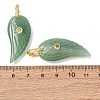 Natural Green Aventurine Pendants GG-CBA51ED-02G-06-2