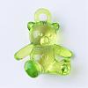 Transparent Acrylic Pendants TACR-S132-24-2