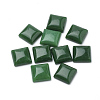 Natural White Jade Cabochons G-Q975-10x10-07-1