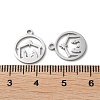 Non-Tarnish 304 Stainless Steel Charms STAS-Q303-08P-3