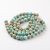 Natural Imperial Jasper Beads Strands X-G-I122-8mm-12-3