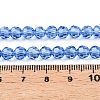 Transparent Glass Beads EGLA-A035-T8mm-D14-4