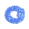 Transparent Glass Beads Strands LS-EGLA-A044-T6mm-MB14-3