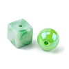Opaque & Transparent Acrylic Beads MACR-YW0002-01D-2