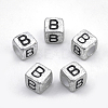 Plated Acrylic Beads PB43C9308-B-1