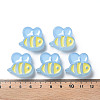 Transparent Acrylic Beads X-MACR-S374-06B-09-4