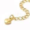 Rack Plating Brass Curb Chain Extender KK-Q807-08G-2
