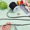 22.5 Yards Nylon Elastic Ribbons with Loops OCOR-BC0006-78-3