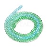 Transparent Painted Glass Beads Strands DGLA-A034-T2mm-A17-5