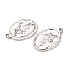 304 Stainless Steel Pendants STAS-I358-12P-13-2